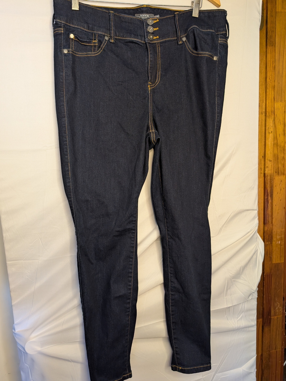 Torrid Super Soft Jegging Dark Wash Skinny Jeans 16R